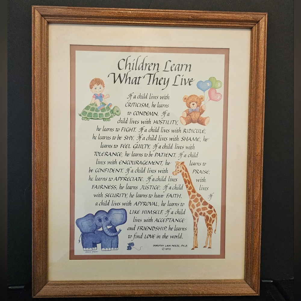 Kids room wall art